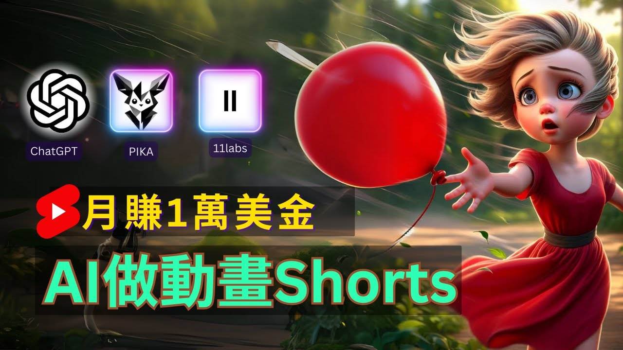 轻松制作皮克斯风格人生故事短视频，免费AI助你月入上万 - 晨鑫项目库-晨鑫项目库