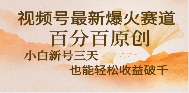 视频号独家玩法，老年养生赛道，无脑搬运爆款视频，日入2000+ - 晨鑫项目库-晨鑫项目库