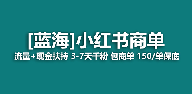 【蓝海项目】小红书商单项目，7天就能接广告变现，稳定一天500+保姆级玩法 - 晨鑫项目库-晨鑫项目库