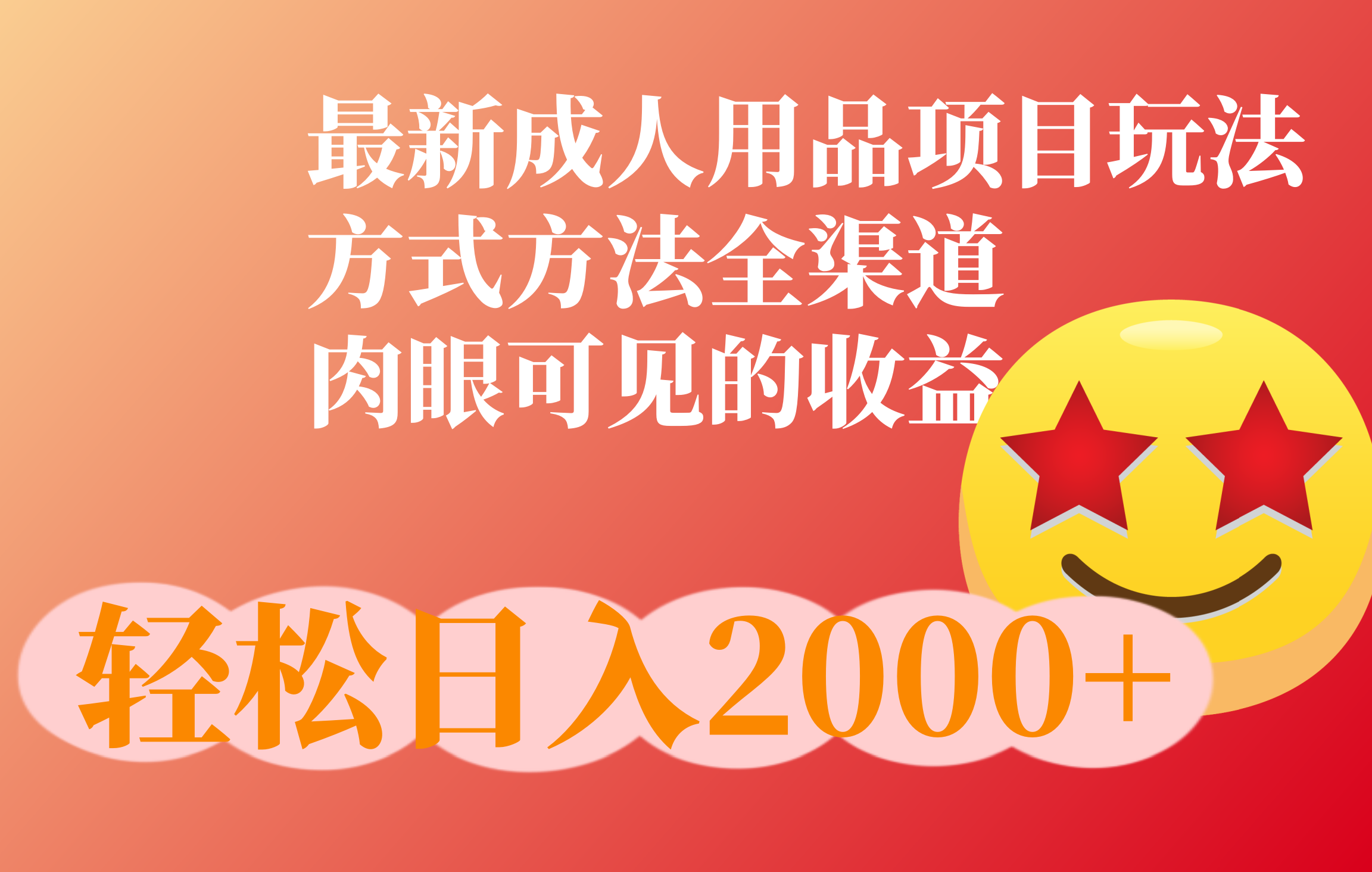 成人用品项目最新玩法，方式方法全渠道 - 晨鑫项目库-晨鑫项目库