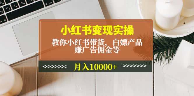 小红书变现实操：教你小红书带货，白嫖产品，赚广告佣金等 - 晨鑫项目库-晨鑫项目库
