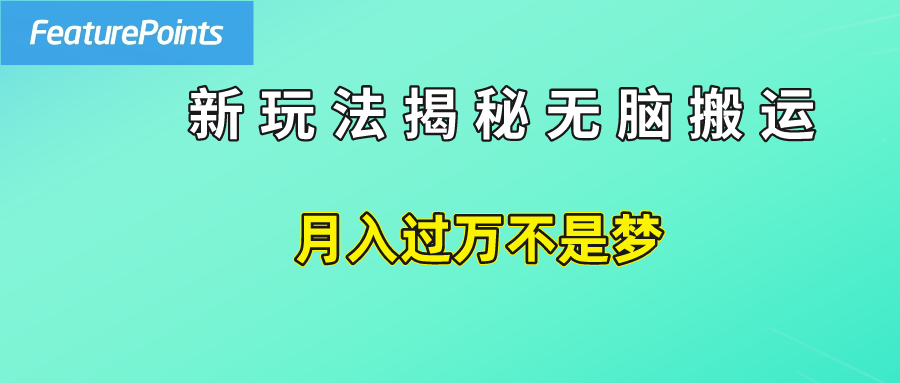 简单操作，每天50美元收入，搬运就是赚钱的秘诀！ - 晨鑫项目库-晨鑫项目库