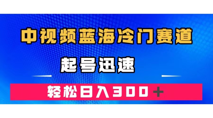 中视频蓝海冷门赛道，韩国视频奇闻解说，起号迅速，日入300＋ - 晨鑫项目库-晨鑫项目库