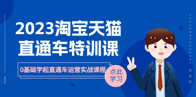 2023淘宝·天猫直通车评特训课，0基础学起直通车运营实战课程（8节课时） - 晨鑫项目库-晨鑫项目库