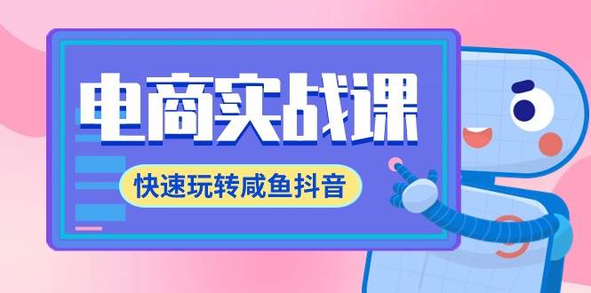 电商实战课，快速玩转咸鱼抖音，全体系全流程精细化咸鱼电商运营-71节课 - 晨鑫项目库-晨鑫项目库
