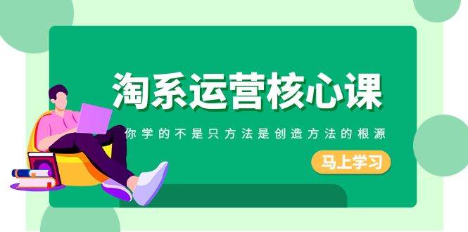 淘系-运营核心课，你学的不是只方法是创造方法的根源（190节课） - 晨鑫项目库-晨鑫项目库