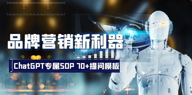 品牌营销新利器：ChatGPT专属SOP，70+提问模板 - 晨鑫项目库-晨鑫项目库